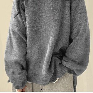 Cozy Gray Women's Sweater